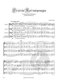 Es ist ein Ros' entsprungen von Johannes Brahms 