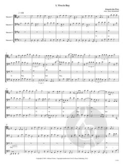 Viva le Roy / Ave Maria / Absolon, fili mi / Scaramella von Josquin (Josquin des Prés) Desprez 