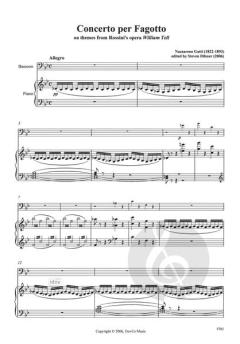 Konzert über Themen aus Rossinis "Wilhelm Tell" von Nazzareno Gatti 