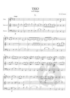 Trio in D von Carl Heinrich Graun 