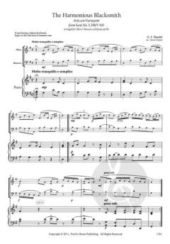 The Harmonious Blacksmith. Aria con Variazioni aus der Suite Nr. 5 HWV 430 von Georg Friedrich Händel 