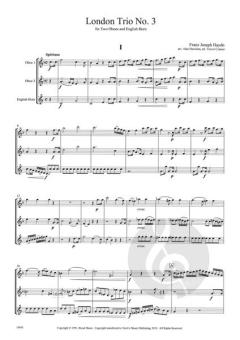 Londoner Trio Nr. 3 F-Dur von Joseph Haydn 