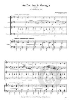 An Evening in Georgia op. 71 von Michael Ippolitov-Ivanov 
