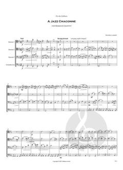 A Jazz Chaconne von Matthieu Lussier 