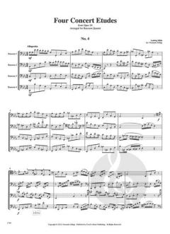 4 Konzertetüden von Ludwig Milde 