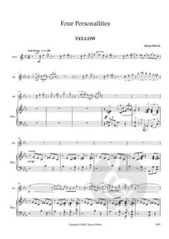 4 Personalities (Yellow - White - Blue - Red) von Alyssa Morris 