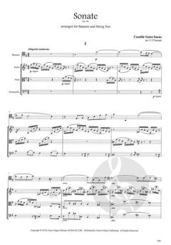 Sonate op. 168 von Camille Saint-Saëns 