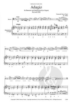 Adagio von Frantisek Xaver Thuri 