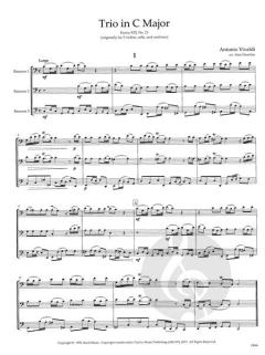 Trio C-Dur von Antonio Vivaldi 