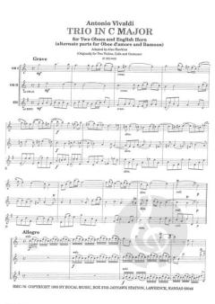Trio C-Dur von Antonio Vivaldi 