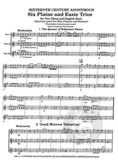 Six Plaine & Easie Trios 