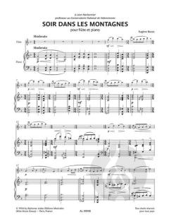 Soir dans les montagnes von Eugène Bozza 