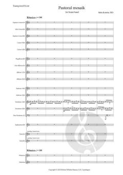 Pastoral Mosaik von Britta Byström 