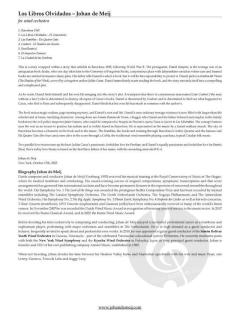 Los Libros Olvidados von Johan de Meij 