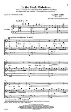 In The Bleak Midwinter (Gustav Holst) 