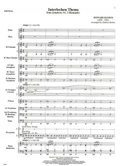 Interlochen Theme von Howard Hanson 
