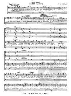 Cosi fan Tutte, K. 588: No. 14: Act I, Aria: Come scoglio von Wolfgang Amadeus Mozart 