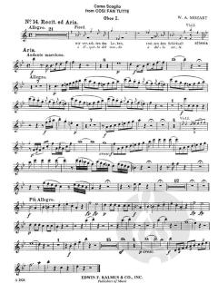 Cosi fan Tutte, K. 588: No. 14: Act I, Aria: Come scoglio von Wolfgang Amadeus Mozart 