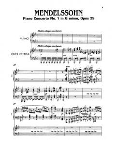 Mendelssohn Concerto No. 1 in G Minor op. 25 von David Syme 