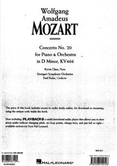 Concerto No. 20 in D Minor, KV466 von Wolfgang Amadeus Mozart 