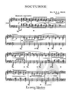 Nocturne op. 107 von Amy Beach 
