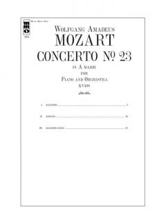 Concerto No. 23 in a Major, KV488 von Wolfgang Amadeus Mozart 