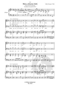 Deutsches Ordinarium in Eb „Zu dir, o Gott, erheben wir“ - Klavierpartitur von Albert Neumayr 