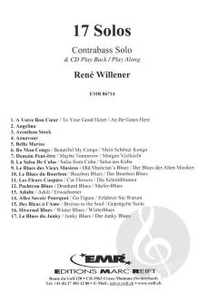 17 Solos von René Willener 