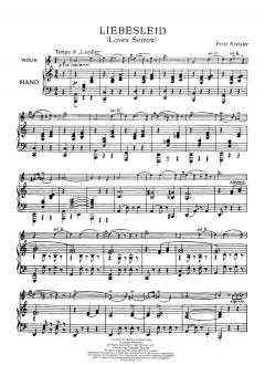 Liebesleid von Fritz Kreisler 