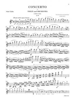 Violin Concerto E-minor op. 64 von Felix Mendelssohn Bartholdy im Alle Noten Shop kaufen