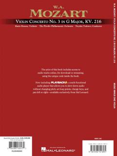 Violin Concerto no. 3 in G K.216 von Wolfgang Amadeus Mozart im Alle Noten Shop kaufen