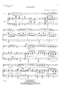 Lullaby von Gustave Langenus 