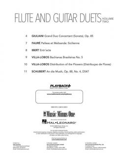 Duets for Flute & Guitar Vol. 2 von Franz Schubert 
