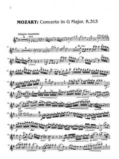 Concerto No. 1 in G major, KV313 (KV285c) von Wolfgang Amadeus Mozart 