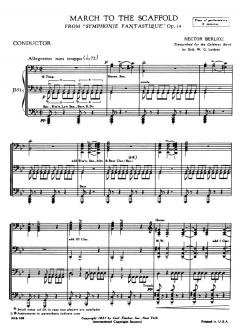 March To The Scaffold From 'symphonie Fantastique', Op. 14 (Hector Berlioz) 