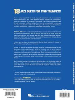 18 Jazz Duets for Two Trumpets von Burt Collins im Alle Noten Shop kaufen