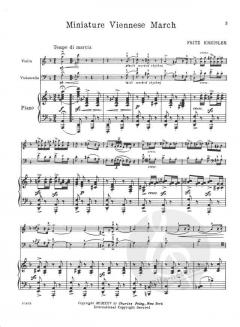 Miniature Viennese March von Fritz Kreisler 
