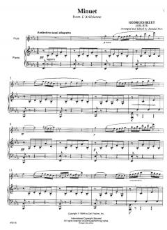 Minuet from L'Arlesienne, Suite No. 2 von Georges Bizet 