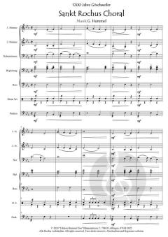 Sankt Rochus Choral von Gottfried Hummel 