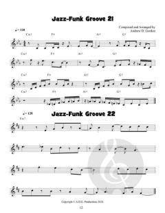 100 Ultimate Jazz-Funk Grooves for Clarinet von Andrew D. Gordon 