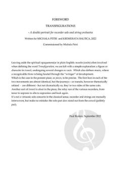 Transfigurations Concerto von Poul Ruders 