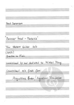 Banner Head - Fantasia von Bent Sørensen 