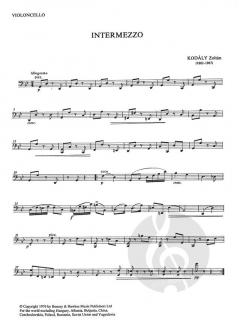 Intermezzo von Zoltan Kodaly 
