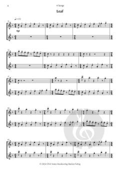 4 Songs von Christoph Enzel 