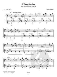 5 Easy Studies op. 50 von Louise Farrenc 