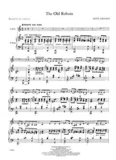The Old Refrain von Fritz Kreisler 