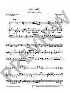Concerto A-Dur op. 1/1 von Pietro Nardini 