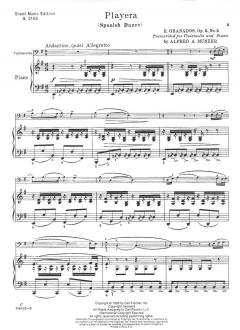 Playera op. 5 (Spanish Dance Nr. 5) von Enrique Granados 