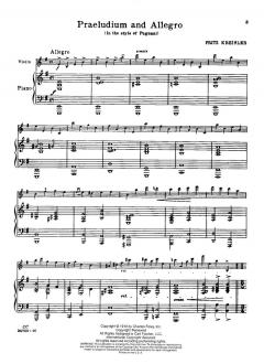 Praeludium And Allegro von Fritz Kreisler 