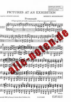 Bilder einer Ausstellung von Modest Petrowitsch Mussorgski 